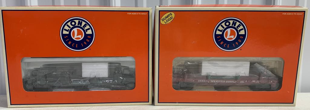 Lot of 2 Lionel Train Cars in boxes (1 of 4)