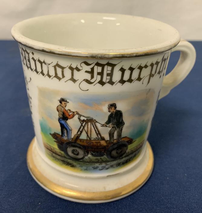 Shaving Mug marked Limoges France on bottom (1 of 6)