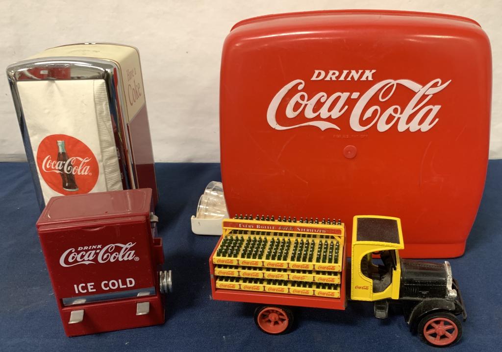 Lot of 4,Coca Cola Accessories,Ertl Truck (1 of 13)