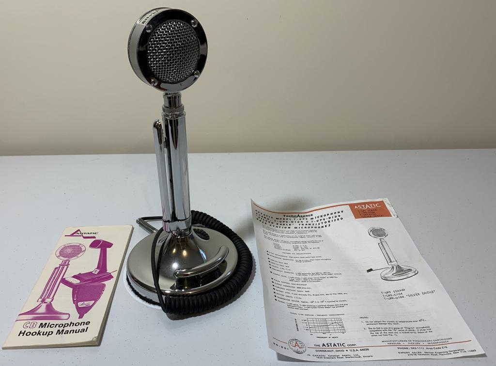 Astatic Silver Eagle Microphone