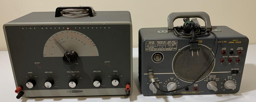 Heathkit Sine Square Generator & Paco Signal Trace (1 of 12)