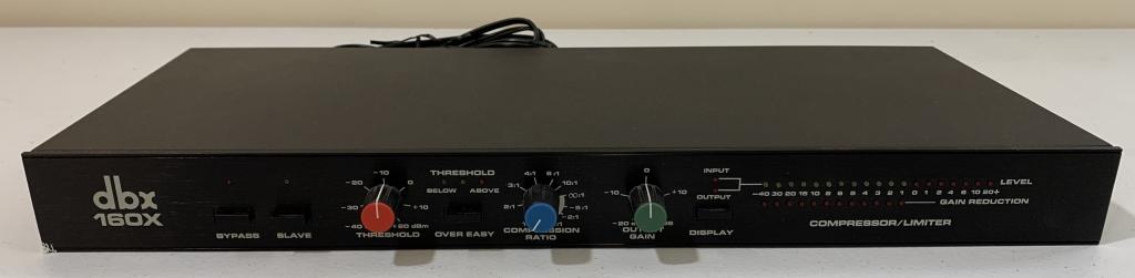 DBX 160X Single Channel Compressor Limiter (1 of 9)