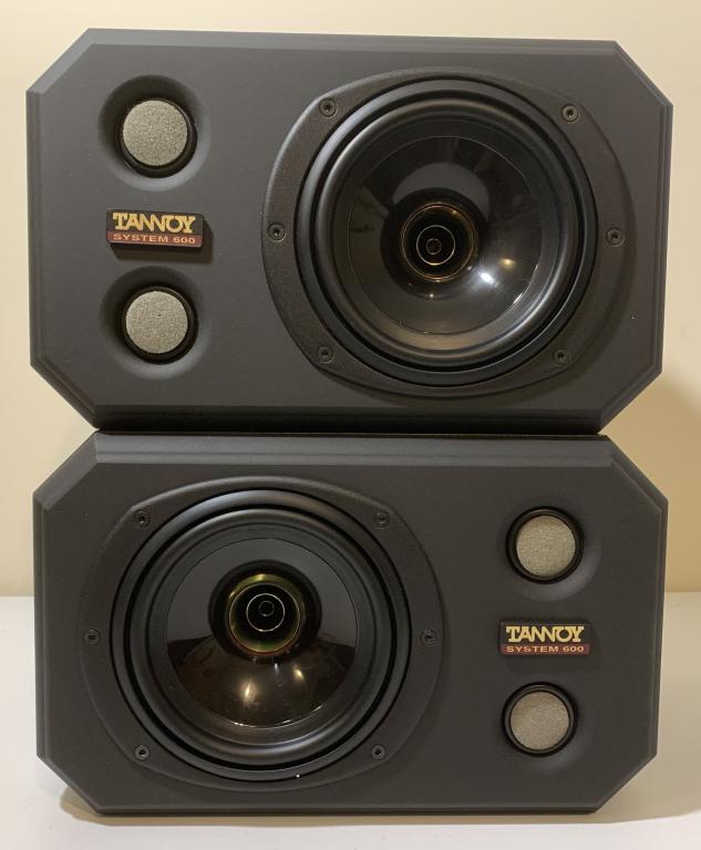 Set of Tannoy System 600 Speakers (1 of 6)