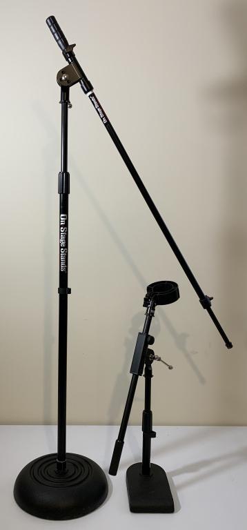 lot of 2 On Stage & ProLIne Mic Stands (1 of 4)