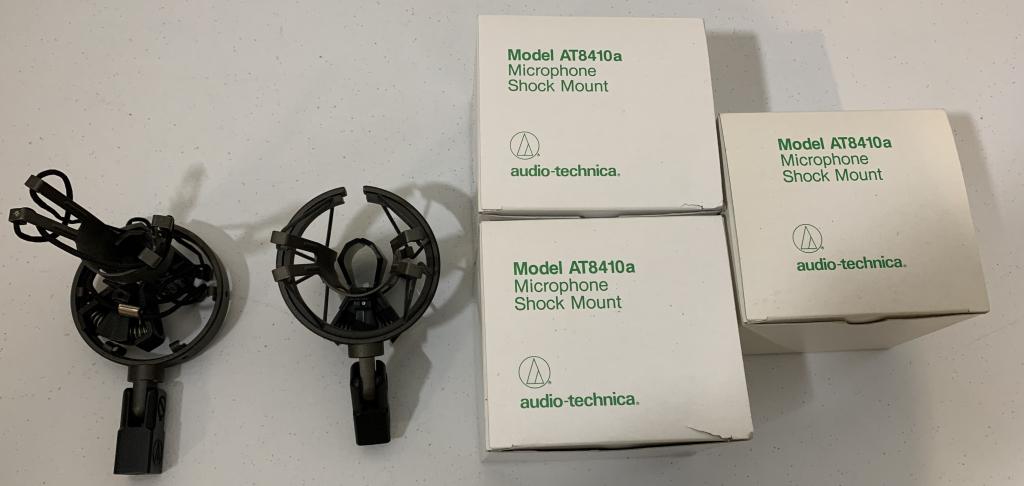 lot of 5 Audio Technica AT8410a Shock Mounts (1 of 4)