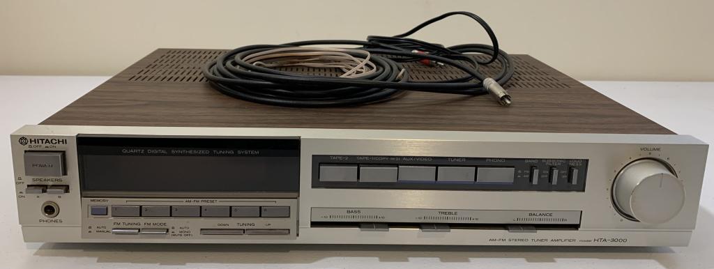 Hitachi HTA-3000 AM/FM Stereo Tuner Amplifier (1 of 5)