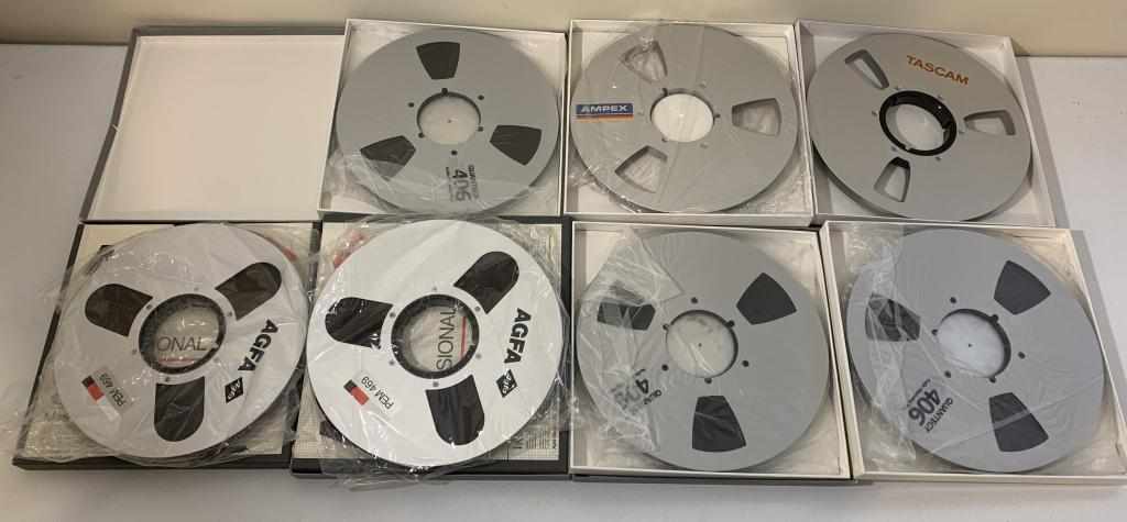 lot of (7) 8 Track Reel to Reel Tapes (1 of 5)