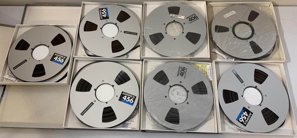 lot of (7) 8 Track Reel to Reel Tapes (1 of 5)