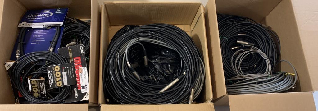 lot of 3 boxes of Audio Cables (1 of 7)