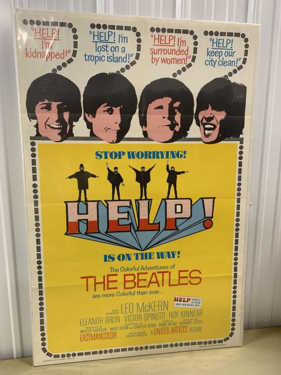 The Beatles Help Movie Poster (1 of 4)