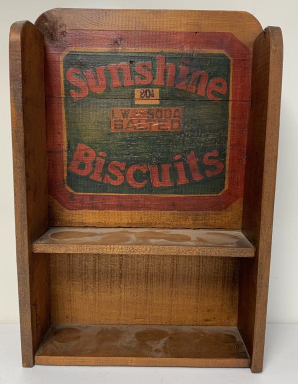 Hanging Wooden Sunshine Biscuits Shelf Unit (1 of 4)