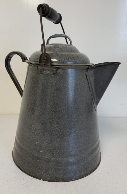 Grey Agate Coffeepot (1 of 4)