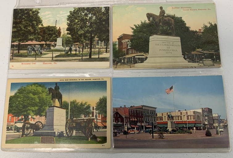 Lot Of 52 Hanover Pa Post Cards