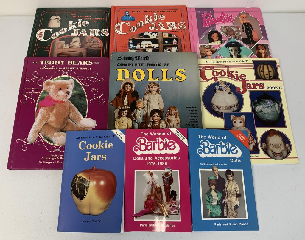 lot of 9 Books Barbie, Dolls, Steiff, others (1 of 4)