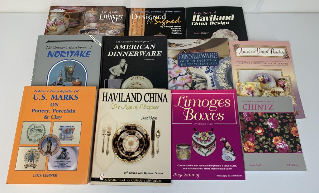 10+ Books China, Limoges boxes, Chintz, others (1 of 5)