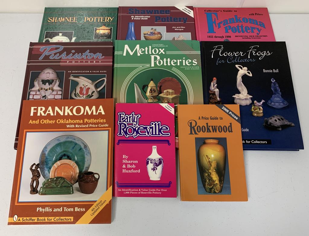 (9) Books Rookwood, Roseville, Shawnee, others (1 of 4)