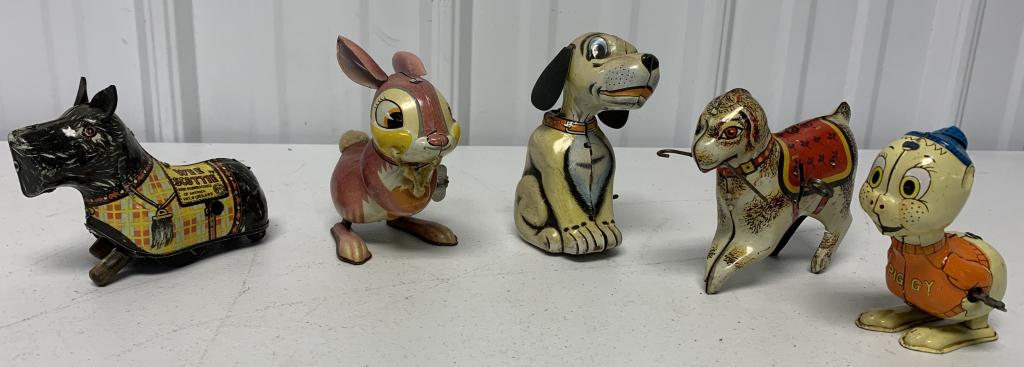 lot of 5 Tin Marx Animals & others (1 of 10)