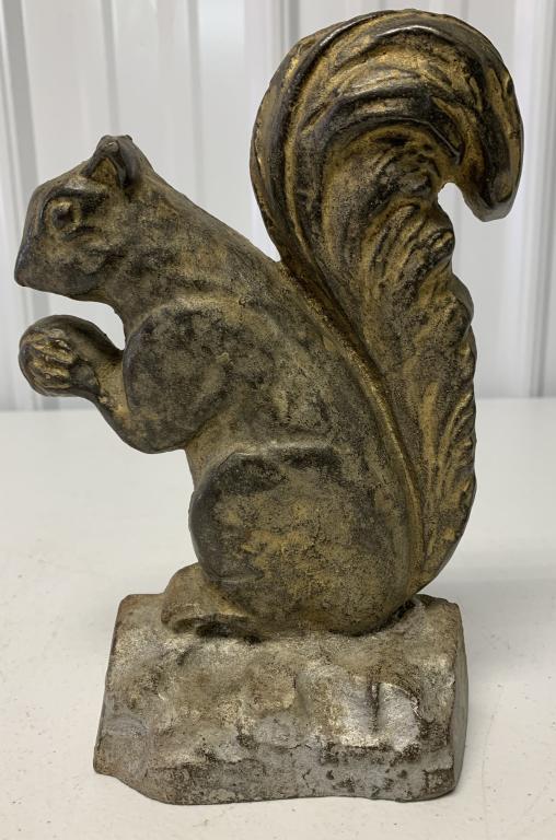 Cast Iron Squirrel Door Stop (1 of 3)