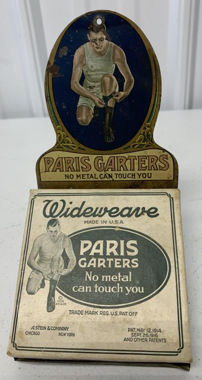 Paris Garters Display with Box (1 of 3)