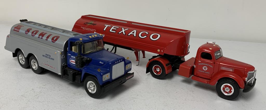 lot of 2 First Gear Sohio & Texaco Toy Trucks (1 of 5)