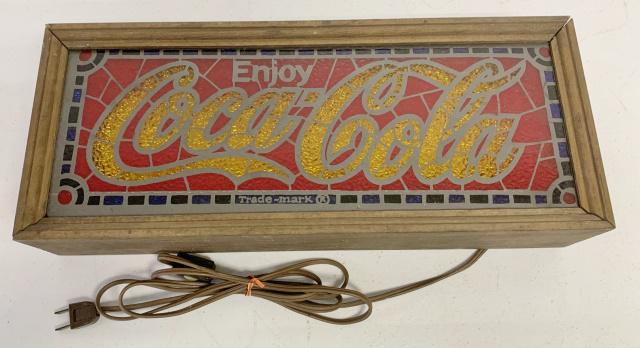 Light Up Coca Cola Sign (1 of 3)