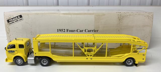 Lot - Danbury Mint 1:24 Scale 1952 4-Car Carrier