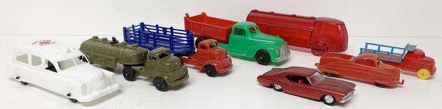 (8) Plastic Toys, Hasbro, Ideal, Banner, Hubley (1 of 5)