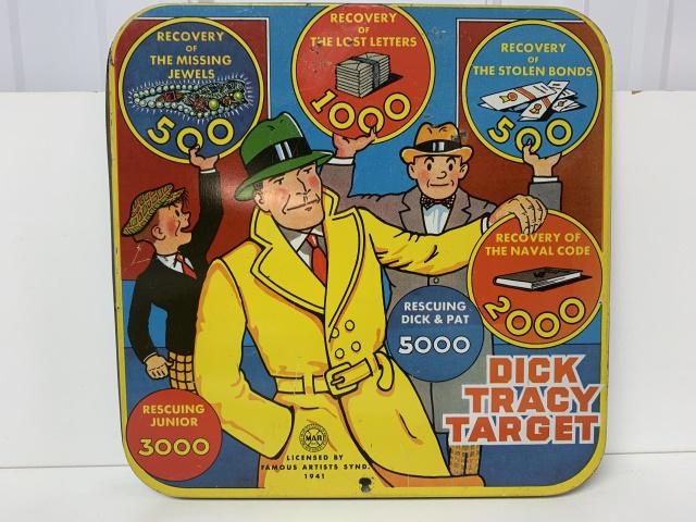 Marx Tin Dick Tracy Target Game (1 of 4)