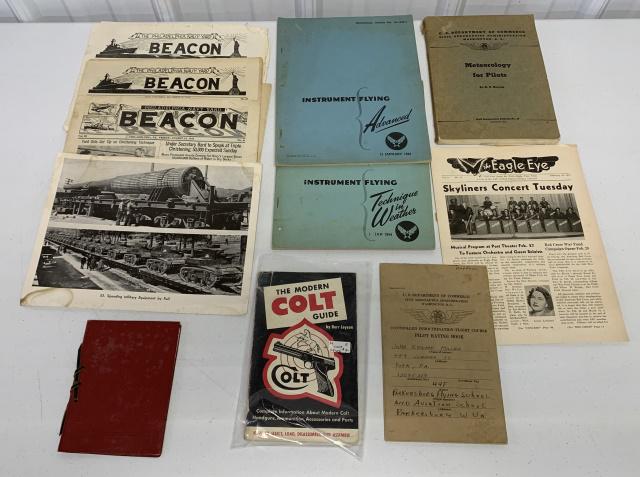 lot of 11 Aviation Manuals,Colt Handgun Guide (1 of 6)