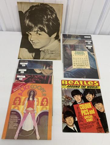 lot of 9 Celebrity Posters,Book,Picture,Beatles (1 of 7)