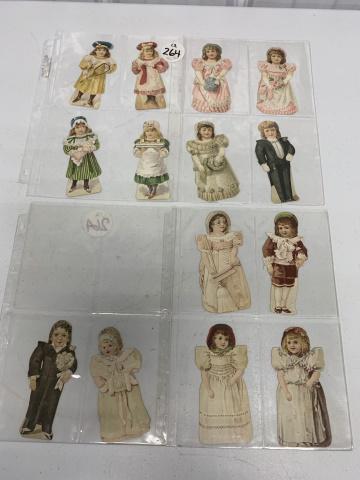 (14) Clark's Spool Cotton Paper Dolls Pat.1895 (1 of 5)