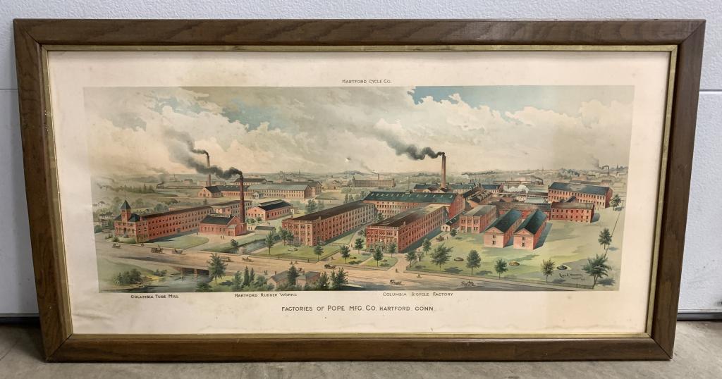 Columbia Bicycle Hartford Cycle Factory Print (1 of 6)