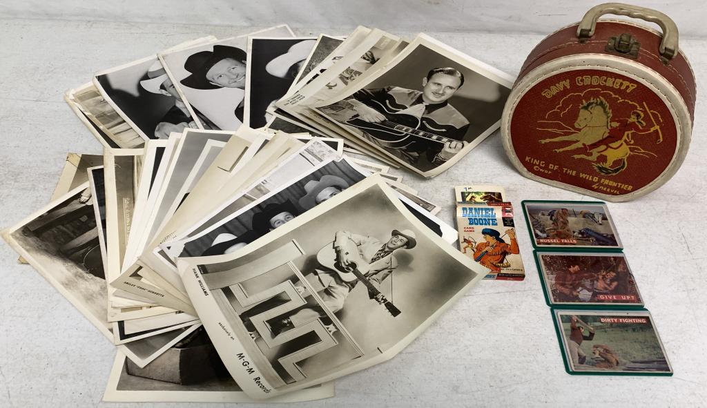 20+ B&W Old Country Stars, Davy Crockett, other (1 of 7)