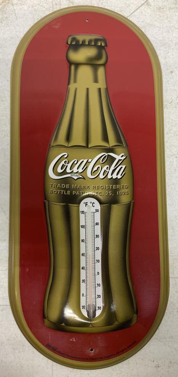 Contemporary Tin Coca Cola Thermometer (1 of 4)