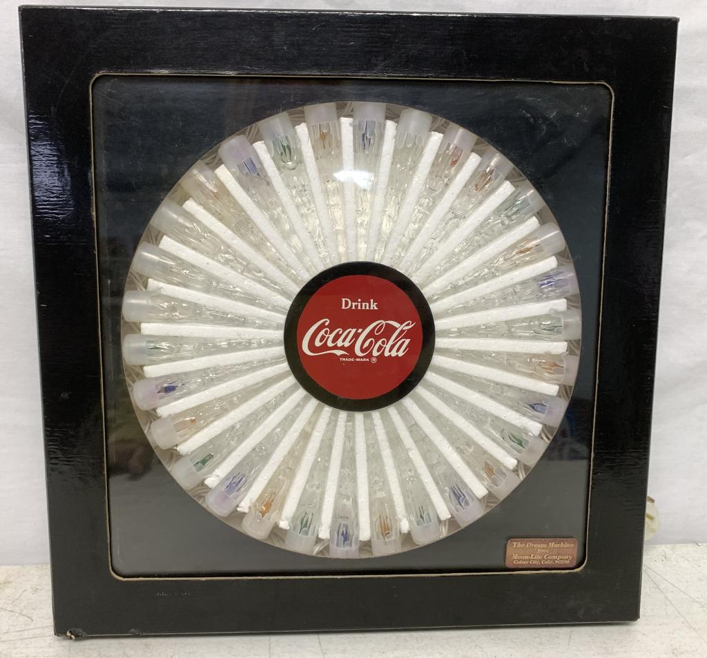Coca Cola Icicle Lights Mounted in a Box (1 of 4)