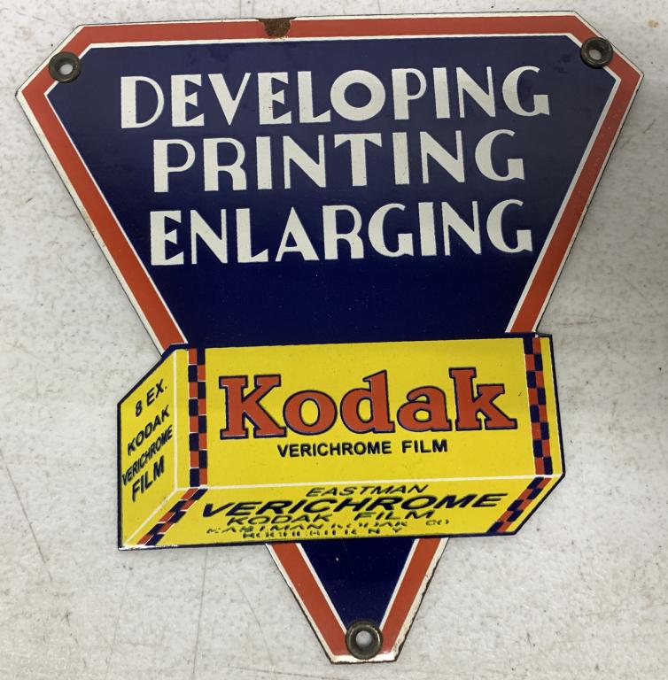 Contemporary Kodak Porcelain Sign (1 of 4)
