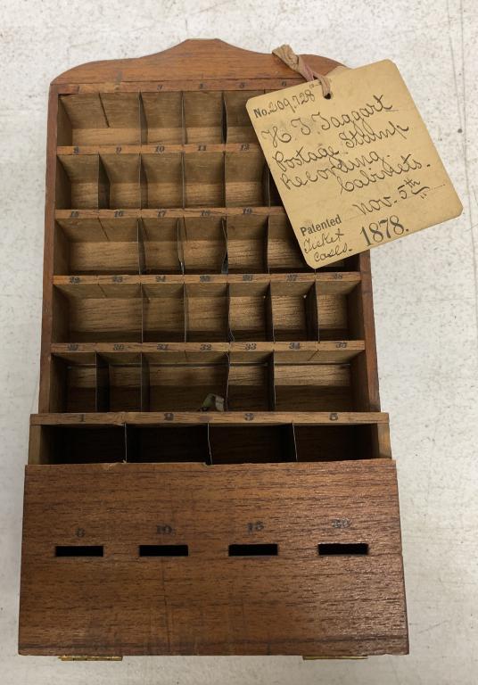 Salesman Sample Postage Stamp Cabinet (1 of 6)