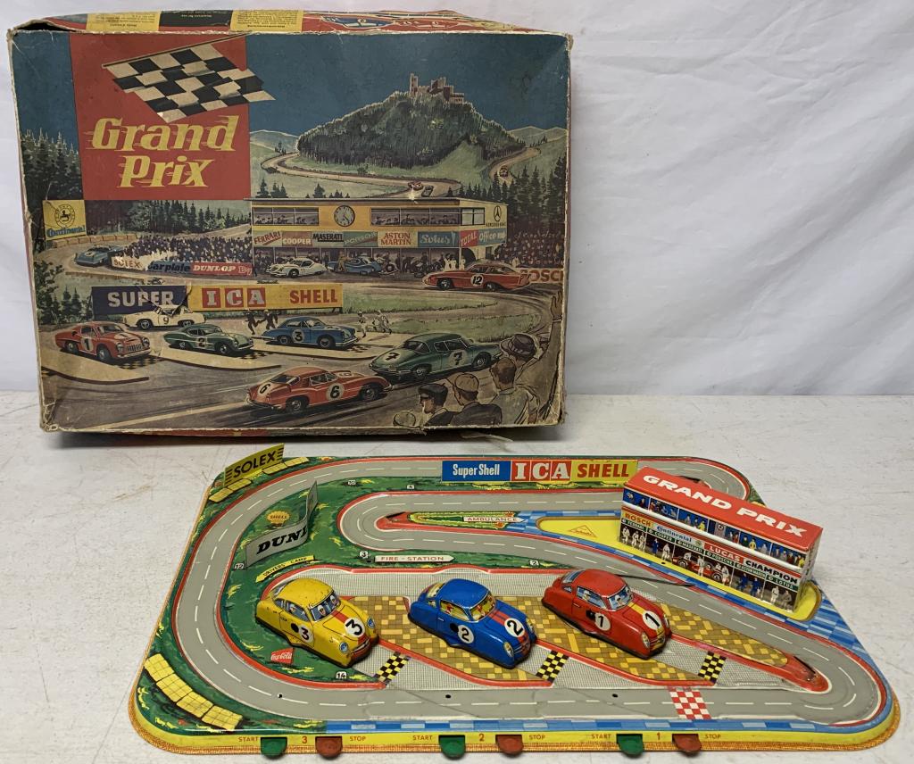 Technofix Grand Prix 302 Tin Toy & Box (1 of 7)