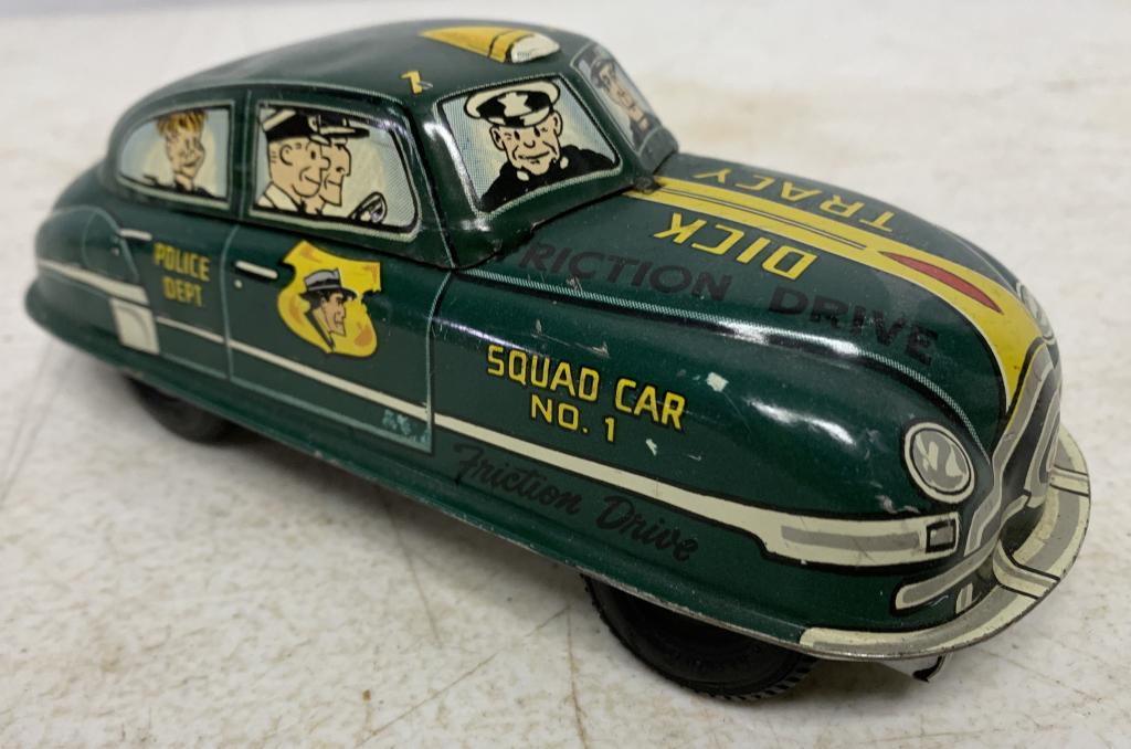Marx Dick Tracy Friction Tin Toy (1 of 4)