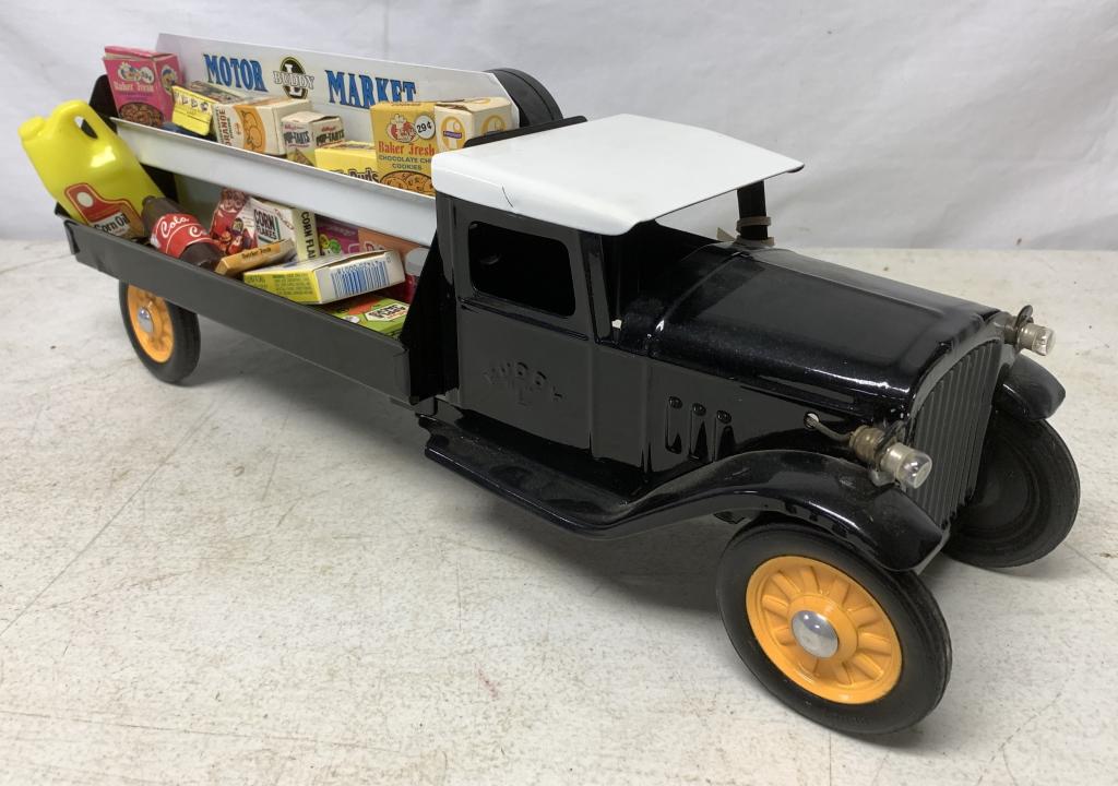 Restored Light Up Buddy L Motor Market Truck (1 of 4)