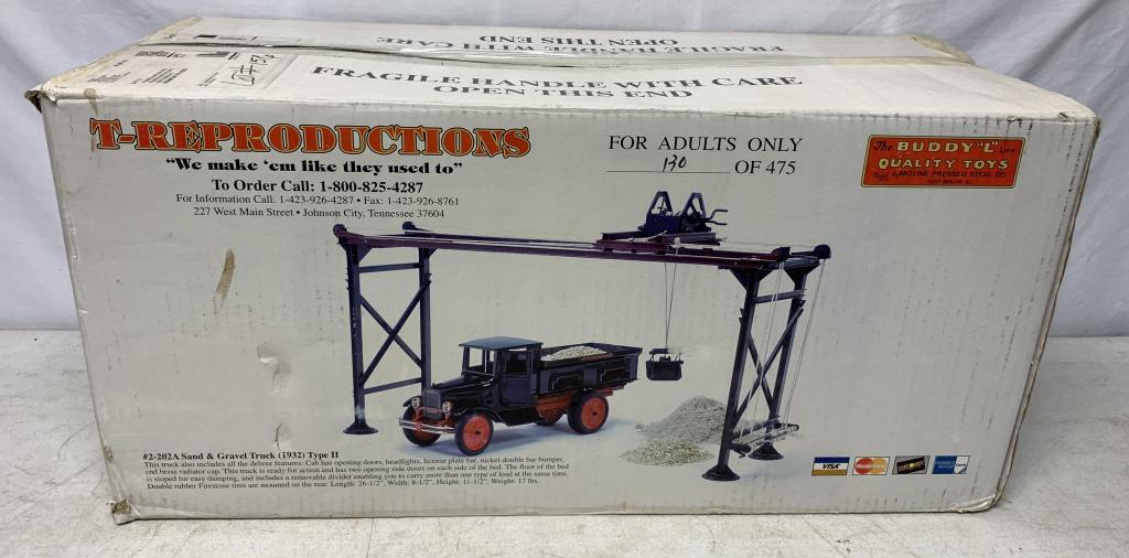 T-Reproductions Buddy L Sand & Gravel Truck (1 of 3)