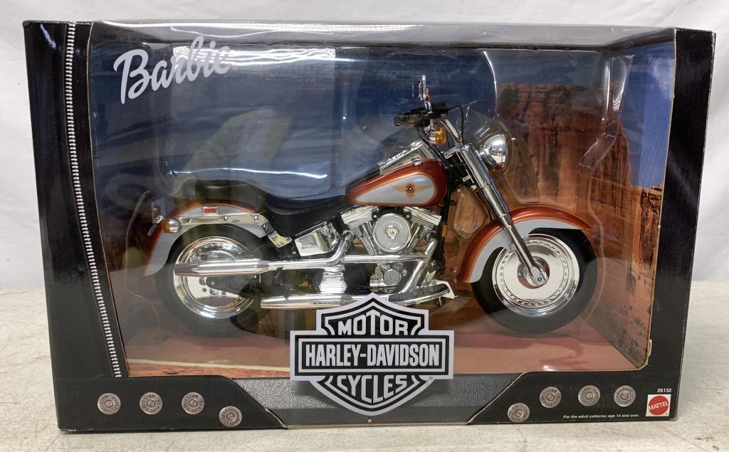 Barbie Harley Davidson Motorcycle in Box: new in box
