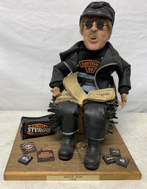 Harley Davidson Doll w/ HD accessories (1 of 4)