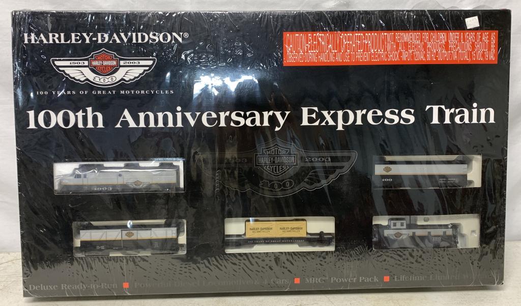 Harley Davidson 100th Anniversary Train/NIB (1 of 4)