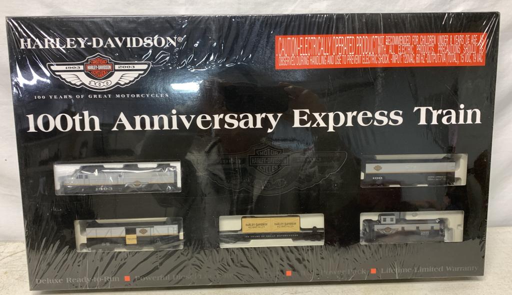 Harley Davidson 100th Anniversary Train/NIB (1 of 5)