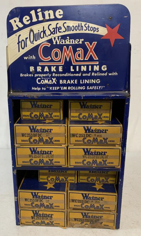 Wagner Comax Brake Lining Display Rack w items (1 of 7)
