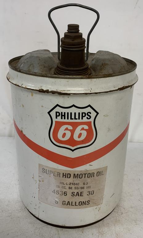 Phillips 66 5 Gallon Oil Can (1 of 4)