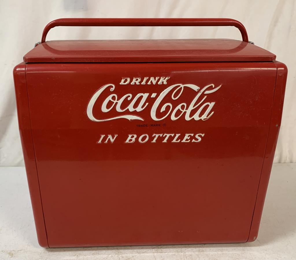 Cavalier Coca Cola Metal Cooler (1 of 7)