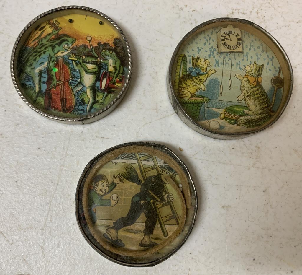 lot of 3 Compact Mirror/Puzzles Combos (1 of 4)