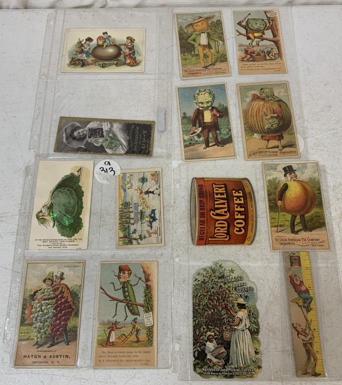 10+ Trade Cards W R Strong, Diamond Brand (1 of 4)